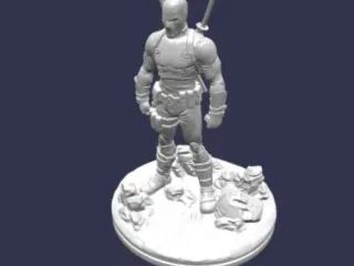 DeadPool action figurine