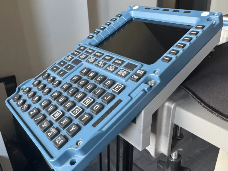 Winwing Winctrl MCDU mount profile holder airbus msfs xplane