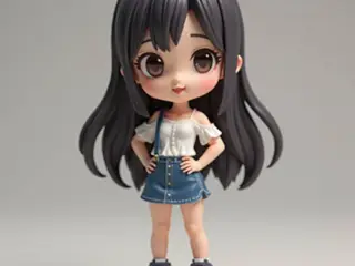 Lee cuty chibi Babymonster