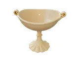 Vintage Scroll-Handled Pedestal Urn-0