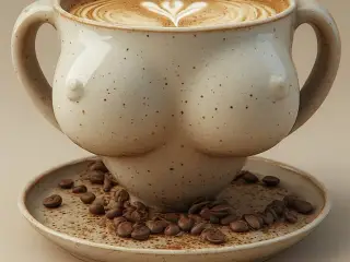 BOOBS TEA CUP