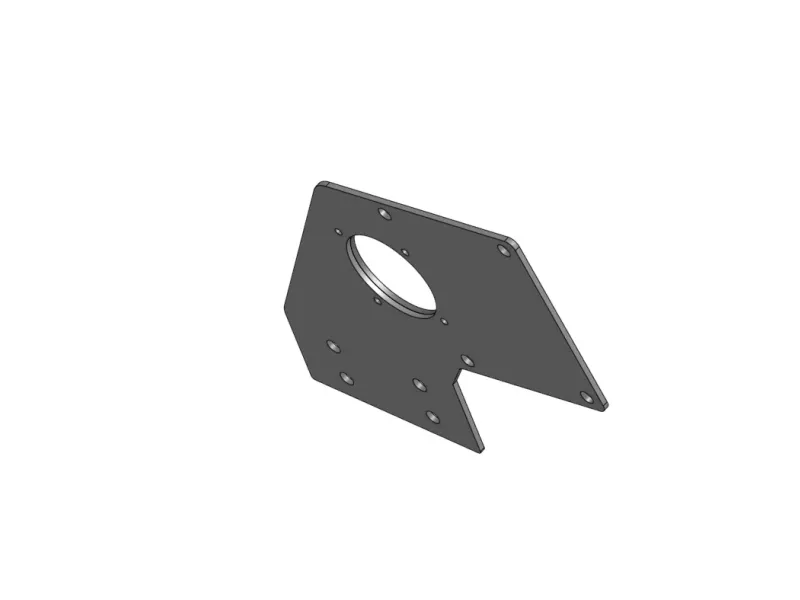 BMW E46 Tunnel Plate for IRP Shifter and Handbrake