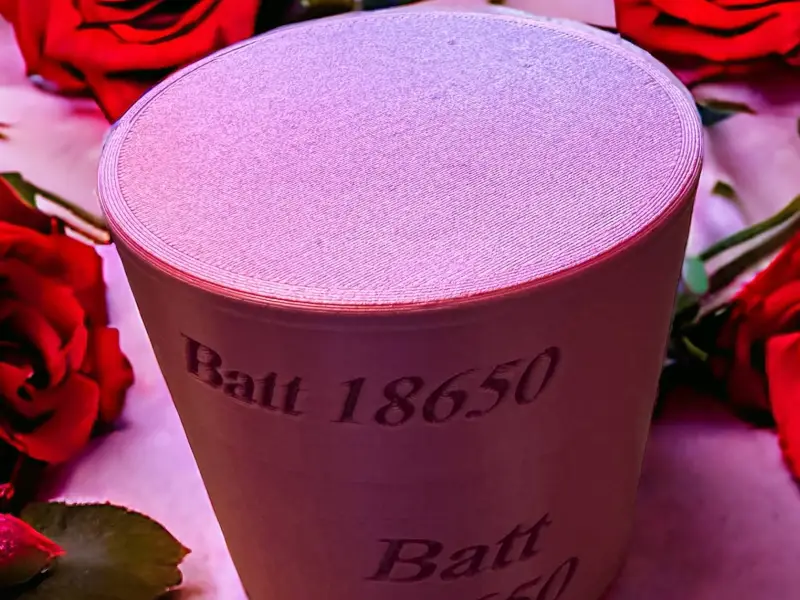 Frasco Para Baterias 18650