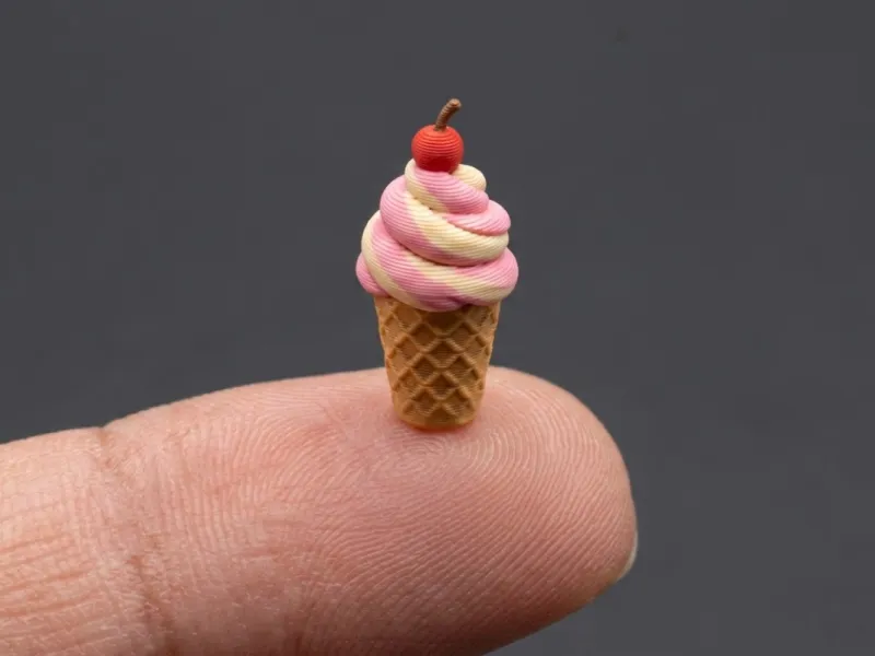 mini ice cream cone