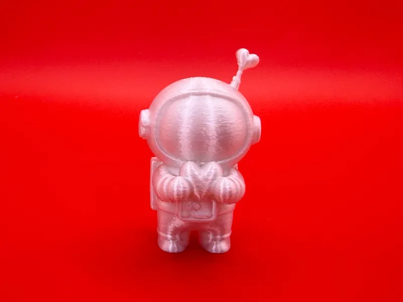 Cosmonaut with heart