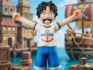 Monkey D.Luffy pequño - One Piece