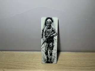 marcapaginas soldado