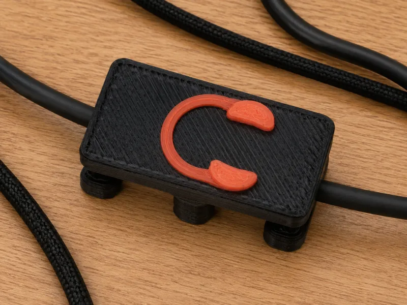 Headphones Cable Tag – Clip-On Cable Marker | 4 Sizes