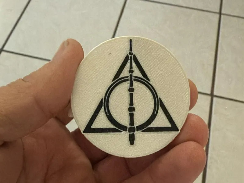 Deathly Hallows Backpack clip