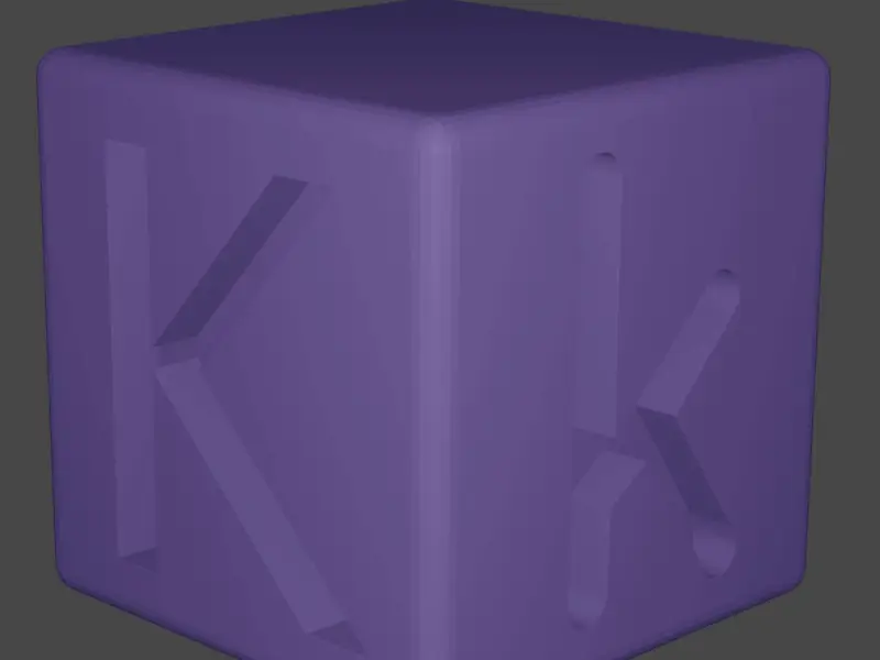 Block Letter K/k