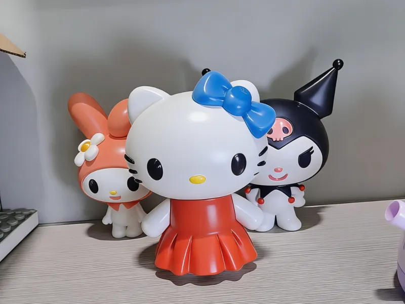 三丽鸥之Kitty猫（站立姿势）单色打印组装版