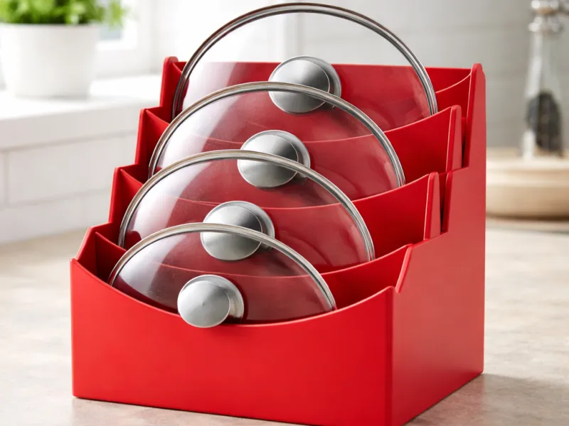 Rangement pour Couvercles de Casseroles