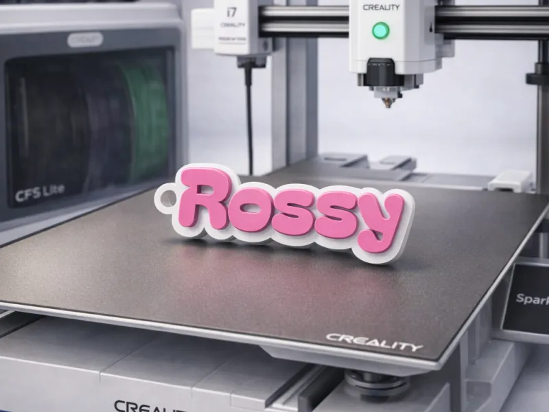 Llavero nombre Rossy