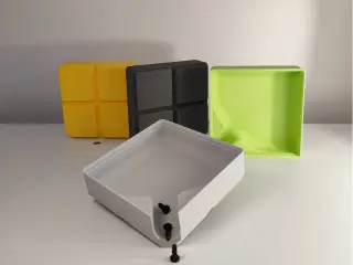 stackable gridfinity funnel tray Ender