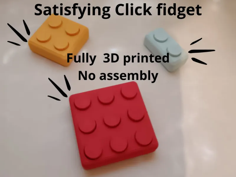 Infinite Clicky fidget (FULLY 3D PRINTED)