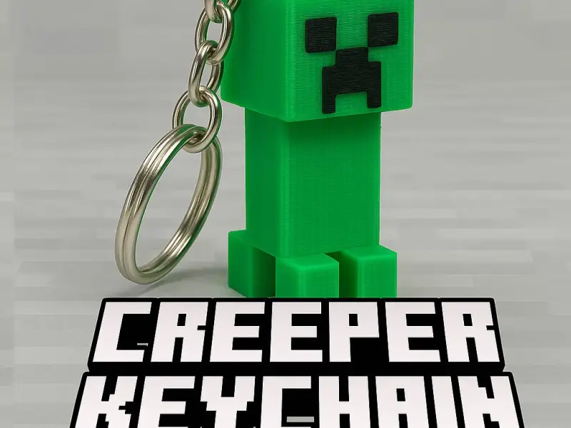 PORTACHIAVI CREEPER DI MINECRAFT