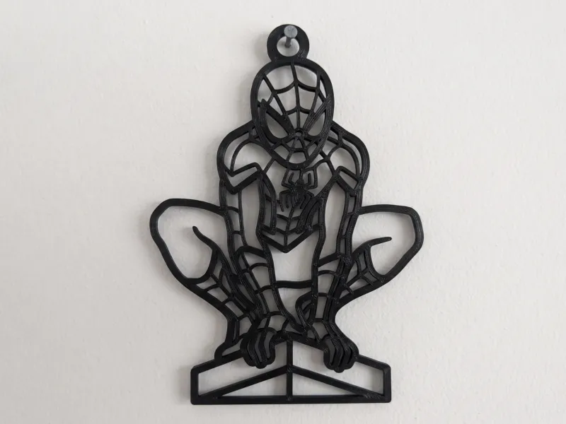 Spider-Man Perched Wall Art - Home Decor