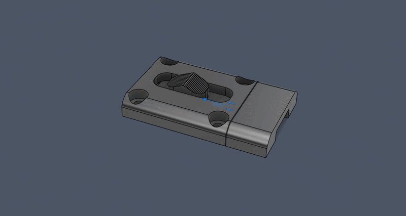 Compact Sliding Lock Mechanism-0