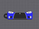 Mitsubishi Lancer Evolution X Keychain-0