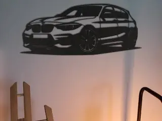 BMW SERIE 1 - 2D WALL ART #1
