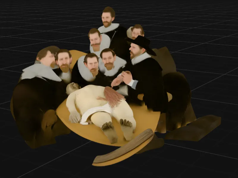 The Anatomy Lesson of Dr. Nicolaes Tulp Sculpture | Dutch