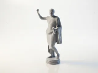 Classical Roman Orator Statue Ancient Sculpture 3D Printable
