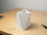 Origami Triangle Pen Cup-0