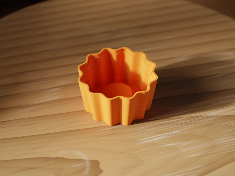 Fluted Tealight Mould