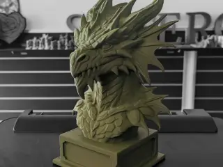 Poison Dragon Bust