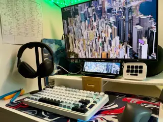 Desk setup
