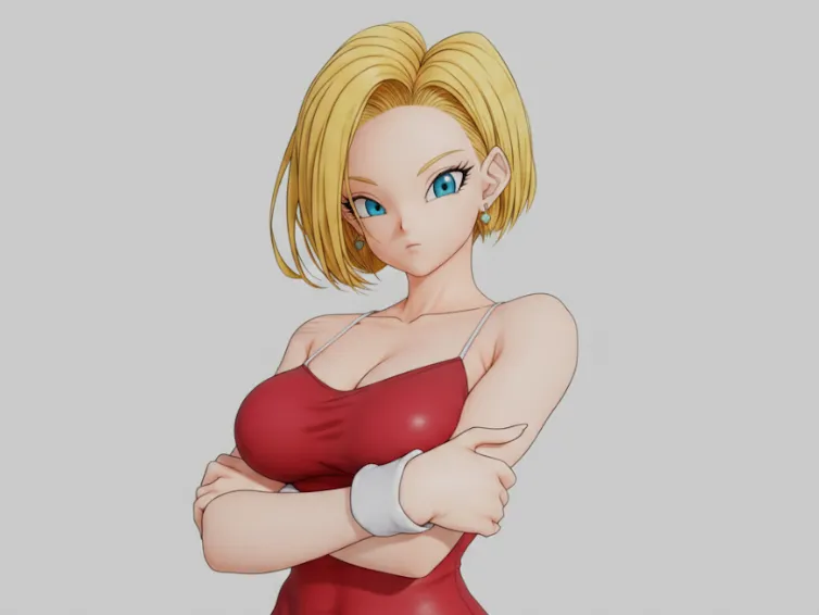 Andriode 18 Traje de baño Dragon ball z