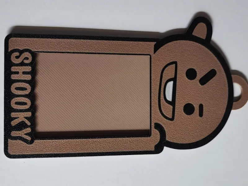 LICENCIA COMERCIAL Soporte para fototarjetas SHOOKY. Estándar + LOMO