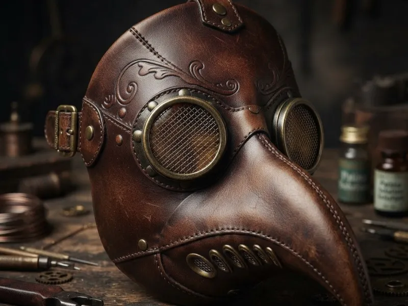 Steampunk Plague Doctor Mask