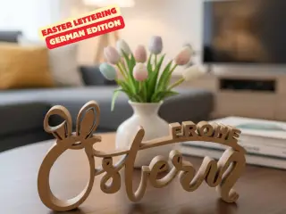 EASTER LETTERING - GERMAN EDITION ✨🐰