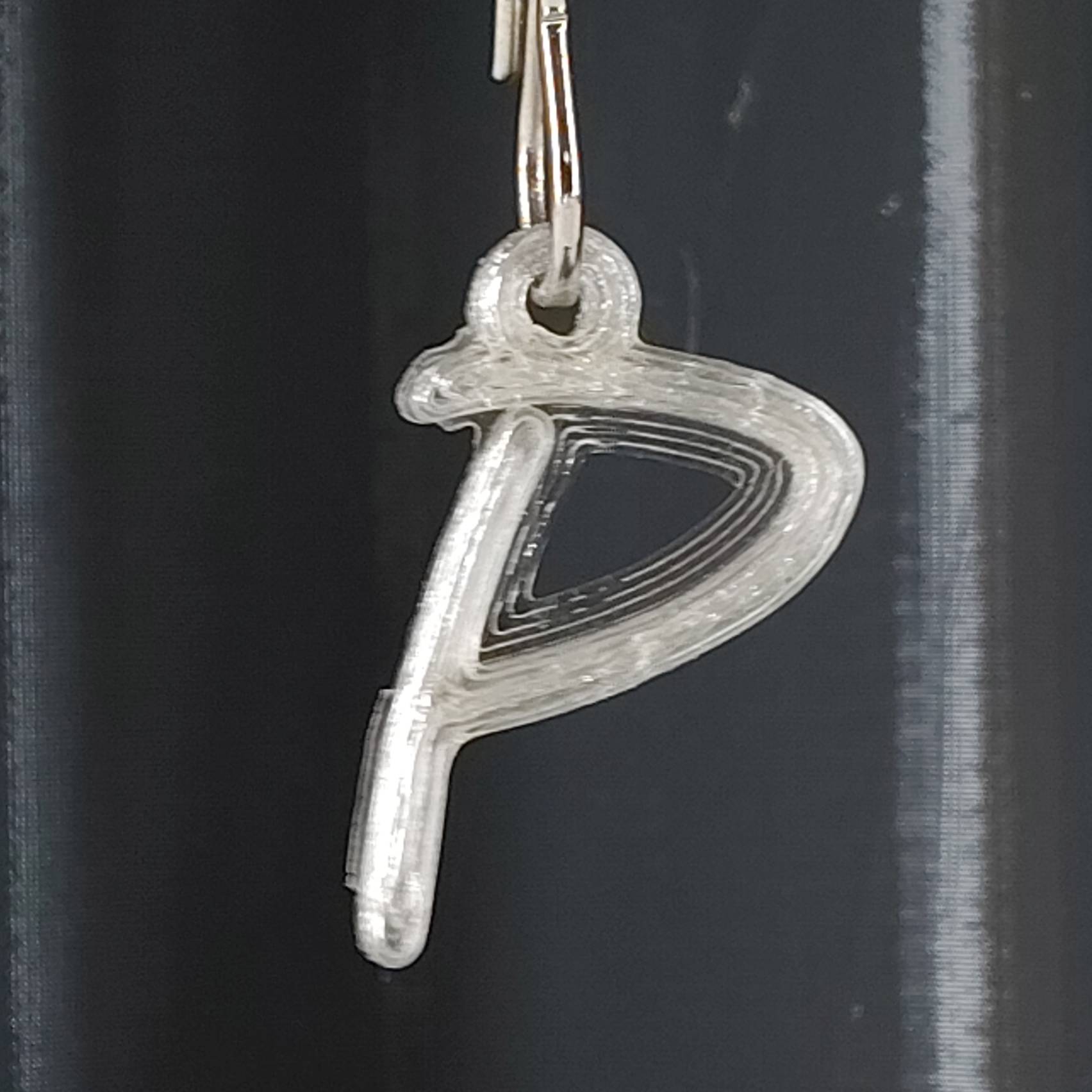 3D Printer Files | 3MF File | P keychain | Creality Cloud