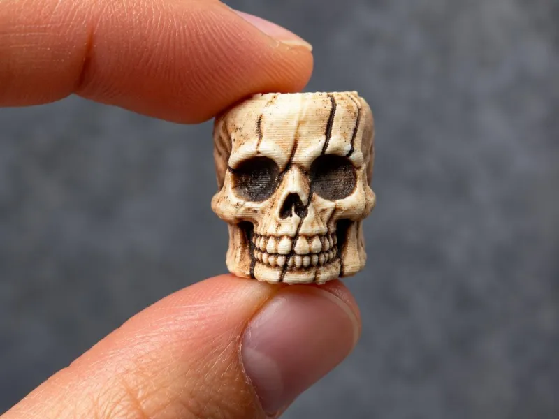 Halloween Mumifizierter Schädel STL 🎃💀