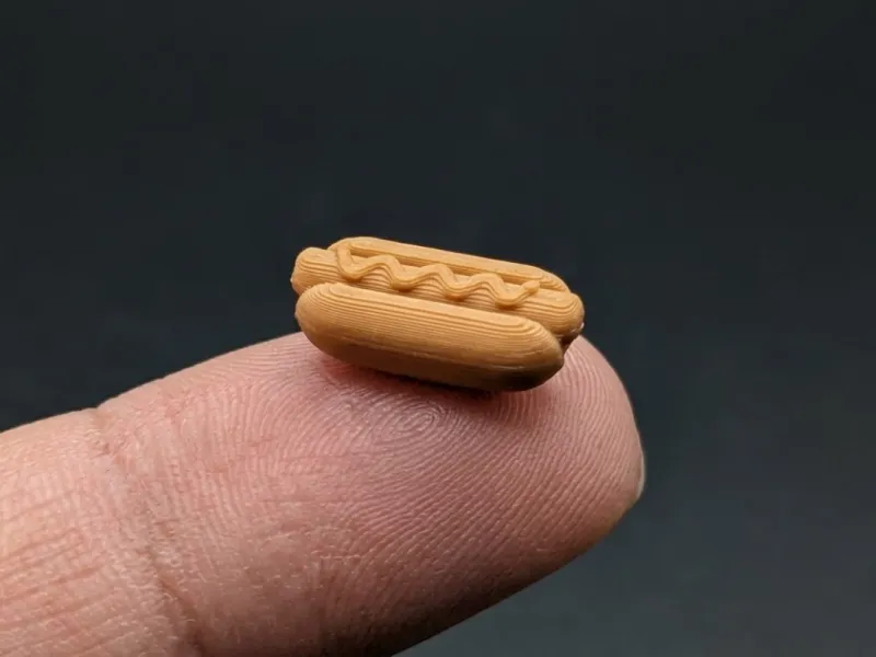 small hotdog 3d model