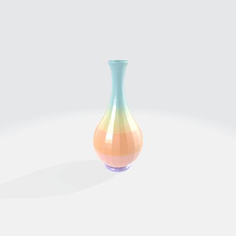 Pixel art vase