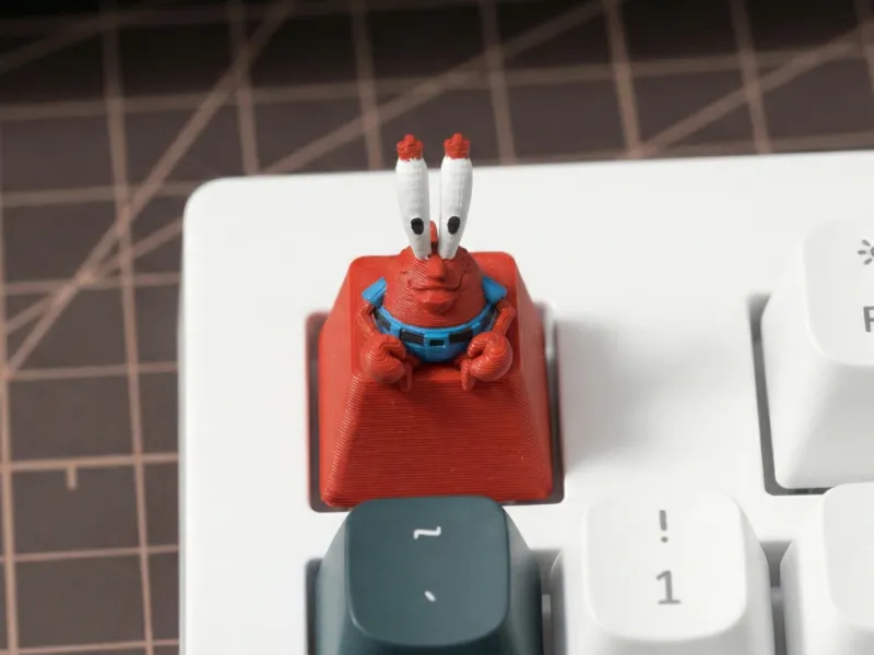 Mr. Krabs – Tecla de teclado mecánico