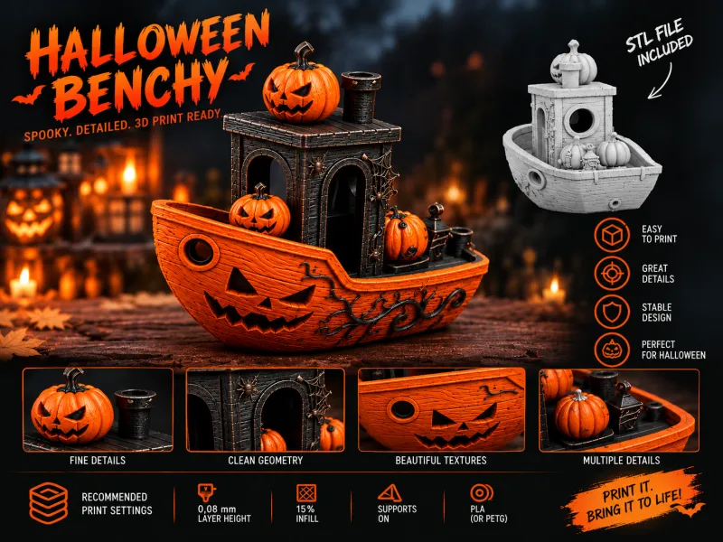 Halloween Benchy