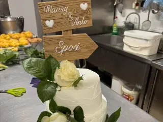 Topper Torta Sposi