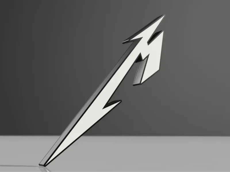 Metallica "M" Lightbox