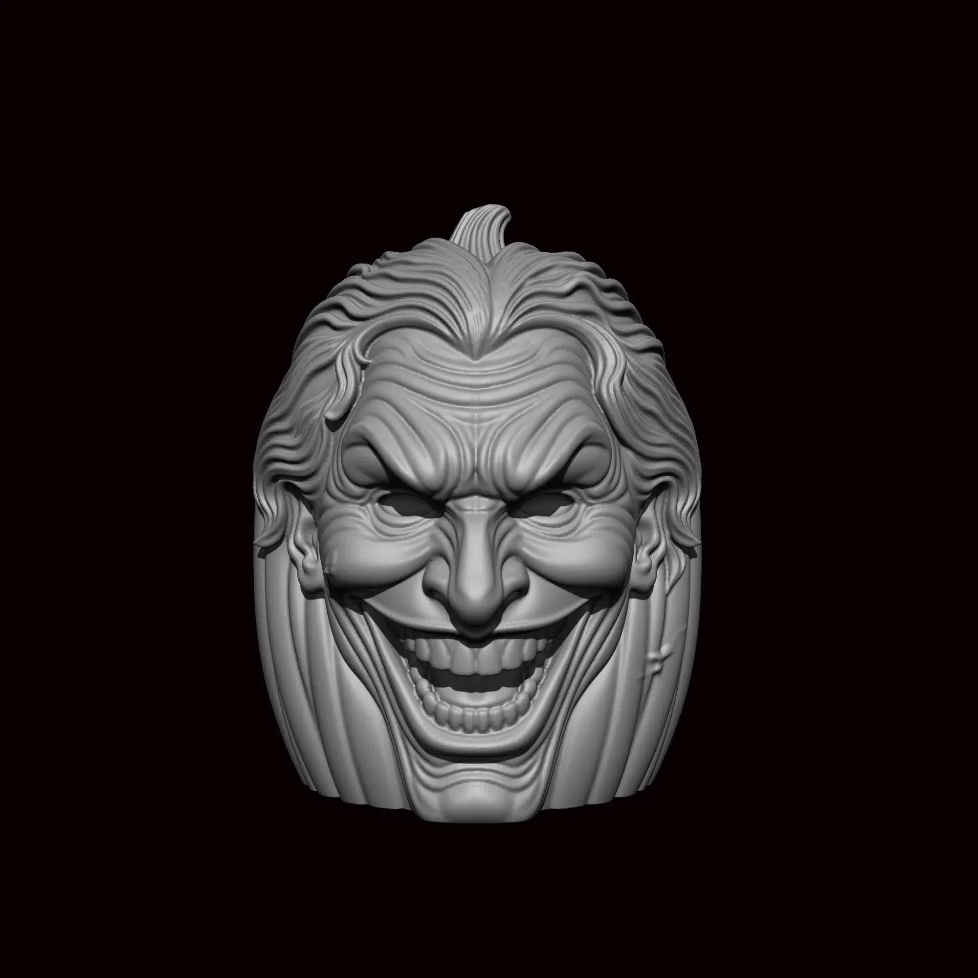 Joker Pumpkin for Halloween