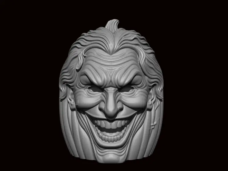 Joker Pumpkin for Halloween