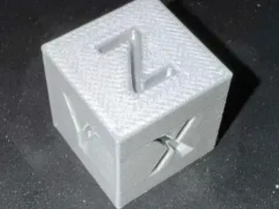 Calibration cube 20x20
