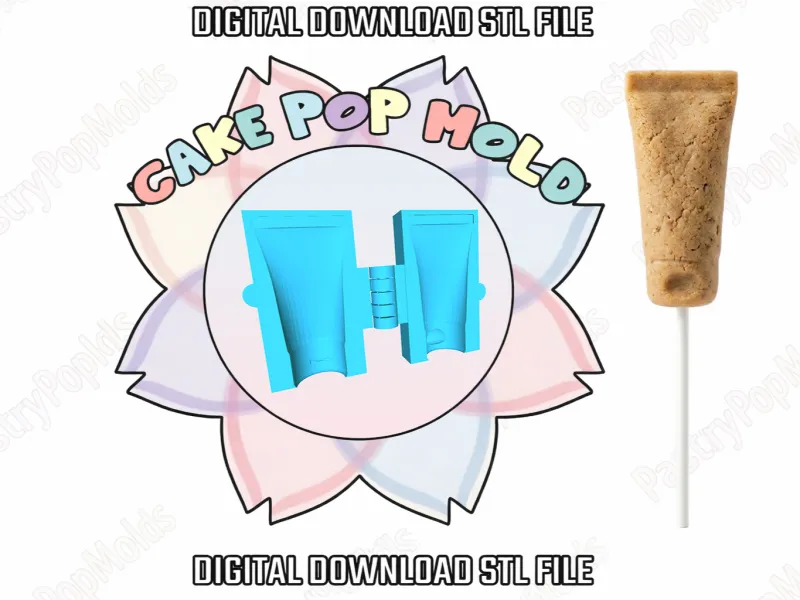 Hand Cream Bottle Cake Pop Mold