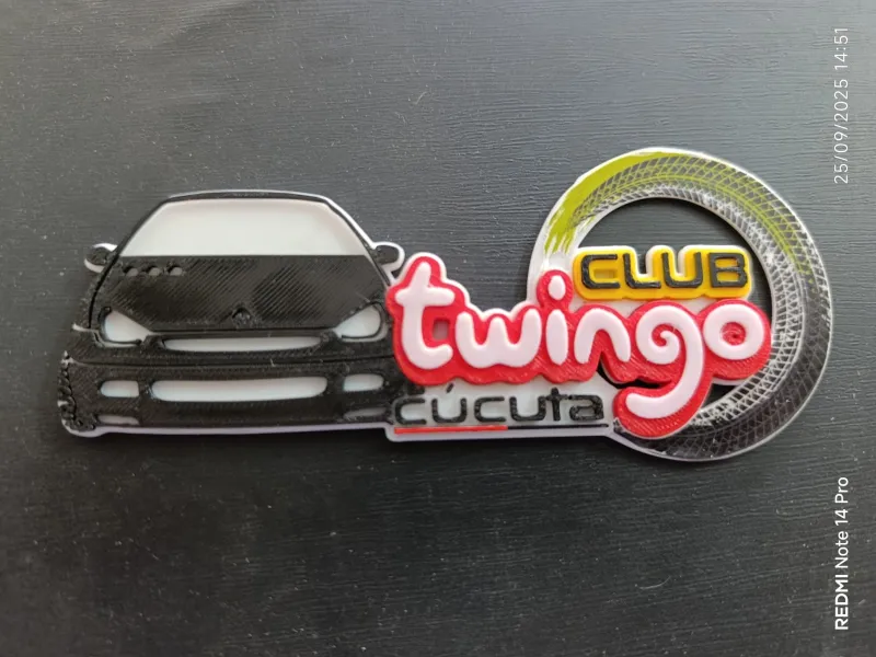 „Sticker Club Twingo Cúcuta – Automobil-Stil“ 🚗✨
