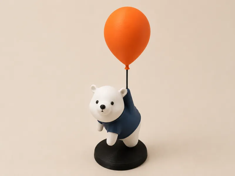 oso con globo