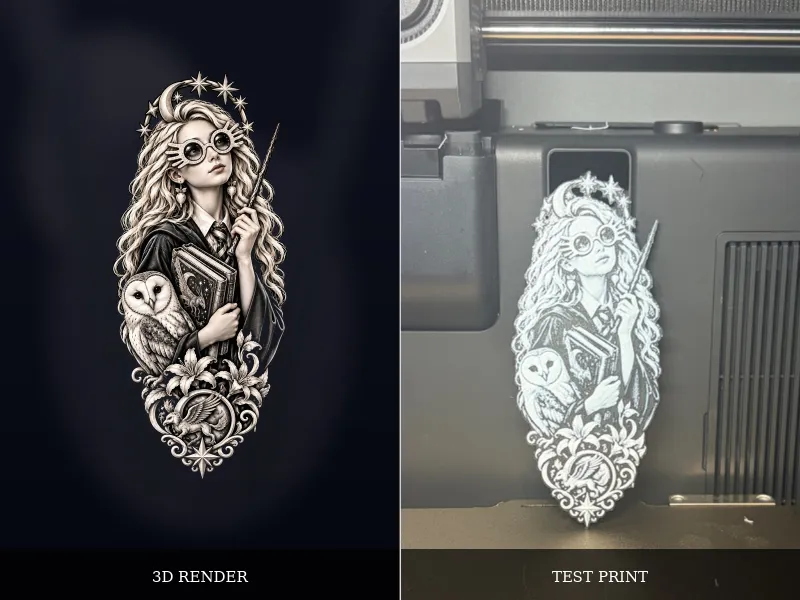 marcapáginas HP Luna Lovegood / Loony Lovegood