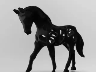 Hollow HORSE Sculpture